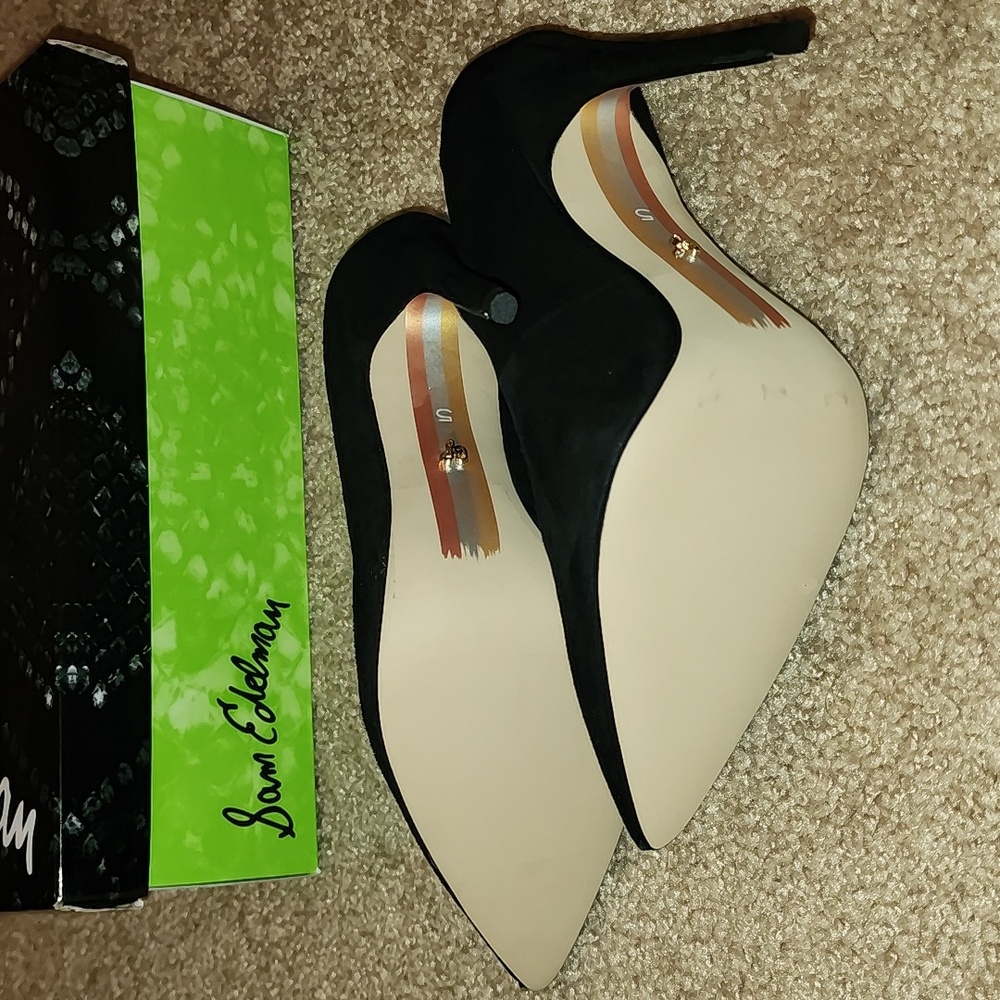 Sam Edelman Danna Suede Heels - Picture 10 of 13